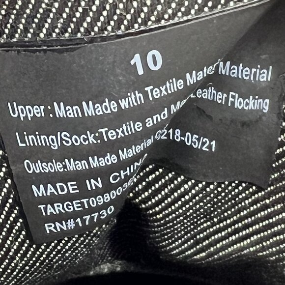 Goodfellow and Co Charcoal Mid-Top Sneakers Mens Size 10 NWT A5019 - Picture 9 of 9